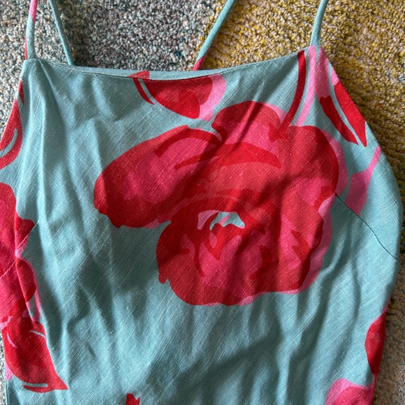 Rhythm Inferna Floral Bias Midi Dress - Picture 3 of 6